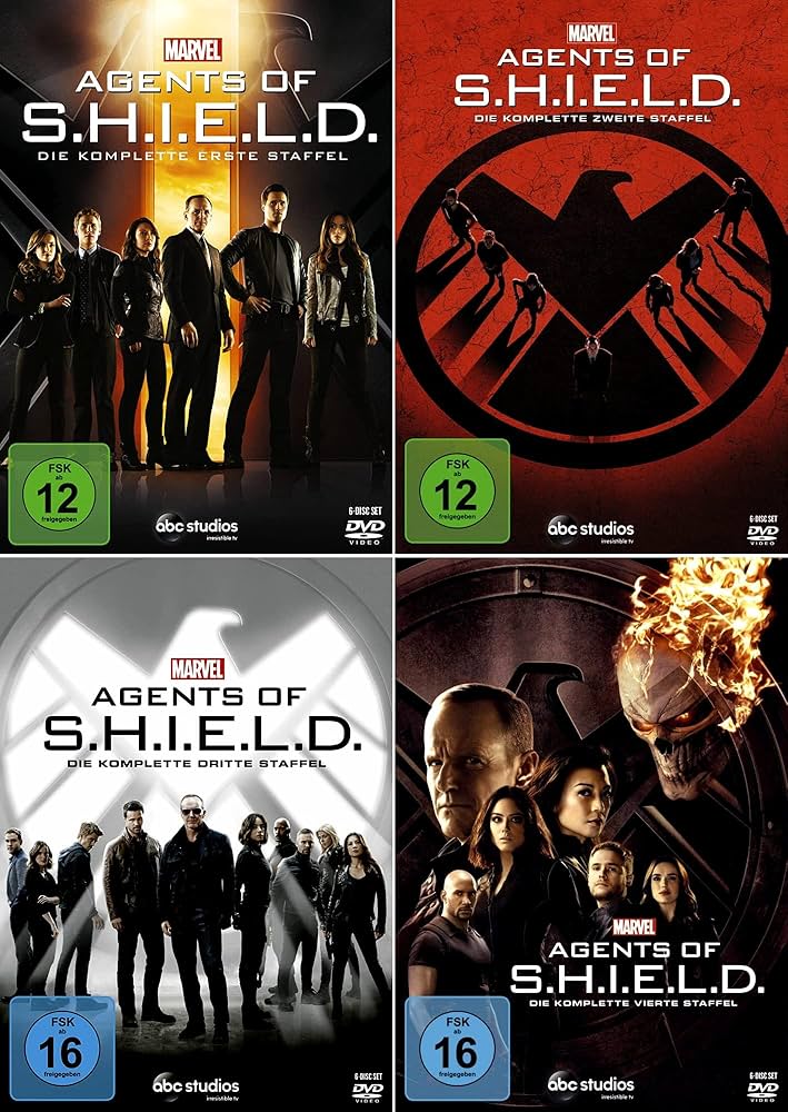 Marvel's Agent of S.H.I.E.L.D. Season 1-4 Complete DVD